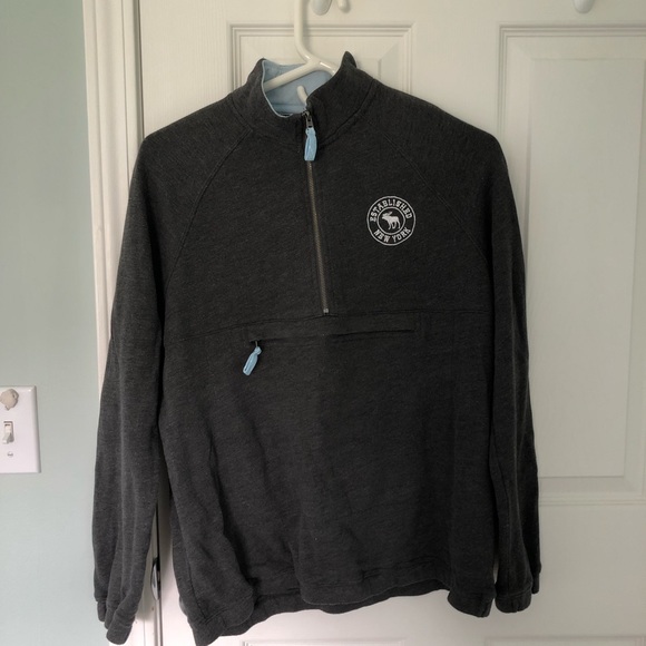 Abercrombie kids quarter zip sweatshirt - Picture 1 of 3